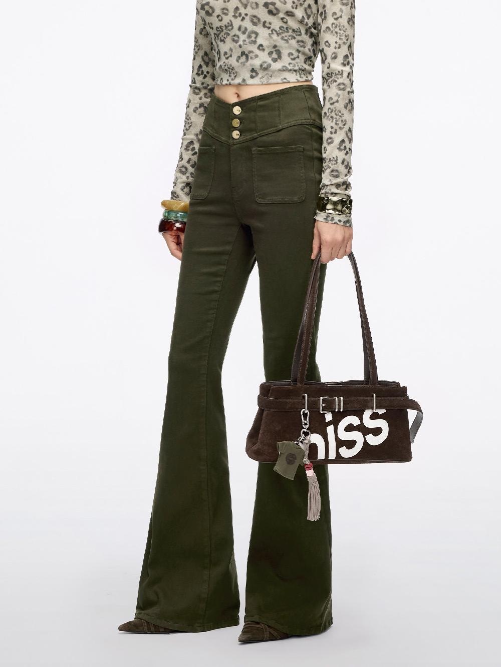 Miss Sixty MINI T-SHIRT CHARM OLIVE GREEN