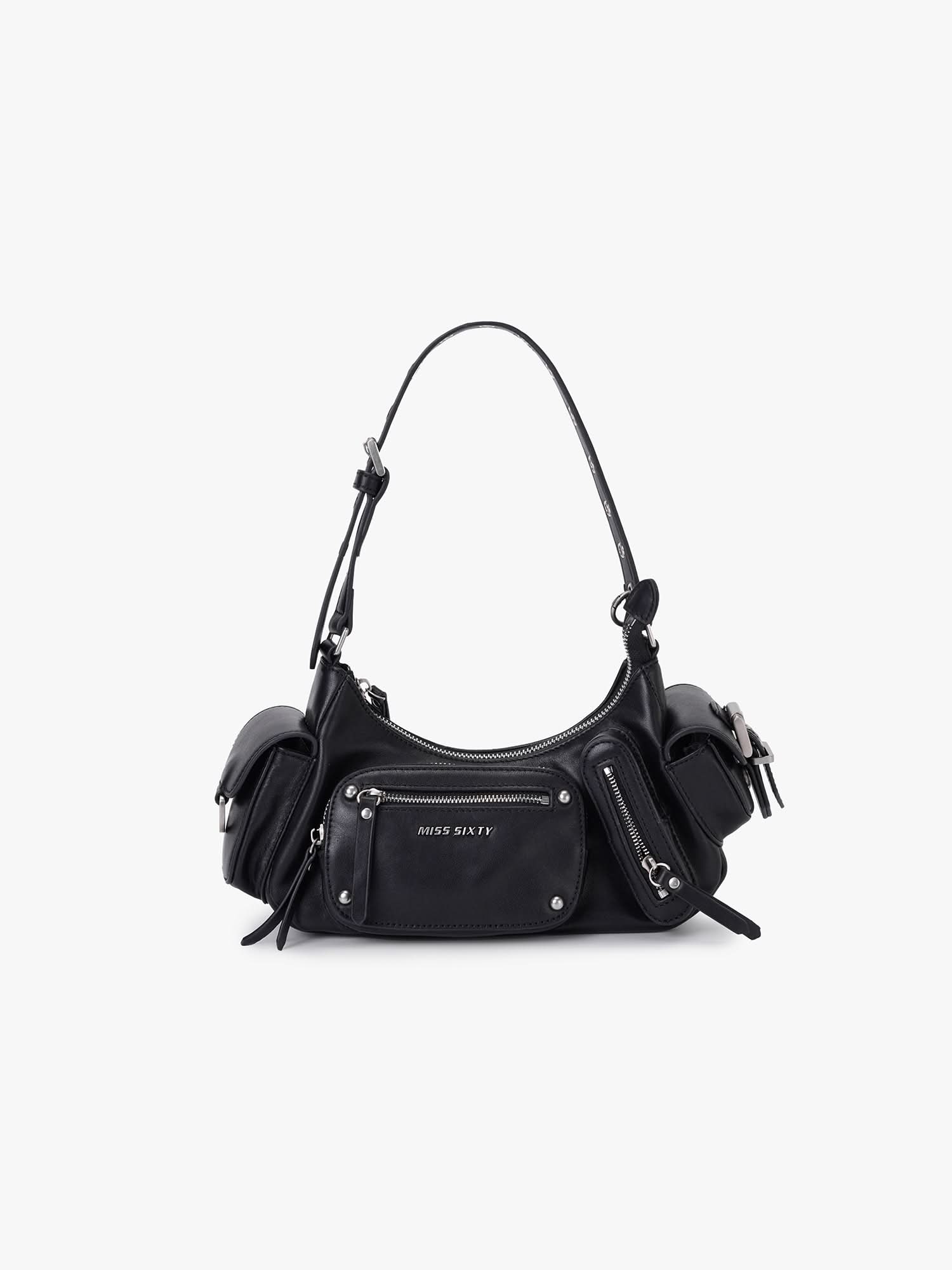 miss sixty MOTORCYCLE BAG BLACK