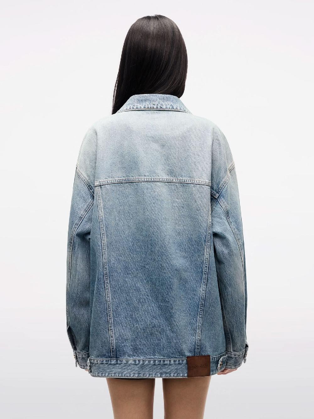 Miss Sixty OVERSIZED JACKET MIDDLE BLUE
