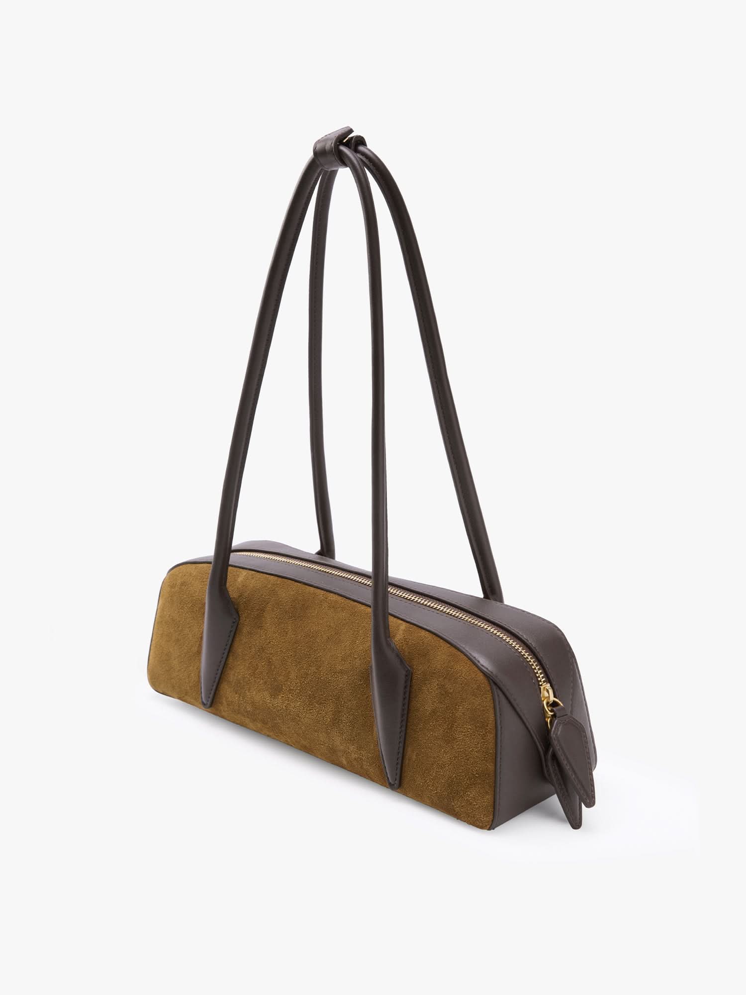 Miss Sixty PATCHWORK LEATHER SHOULDER BAG RAWHIDE