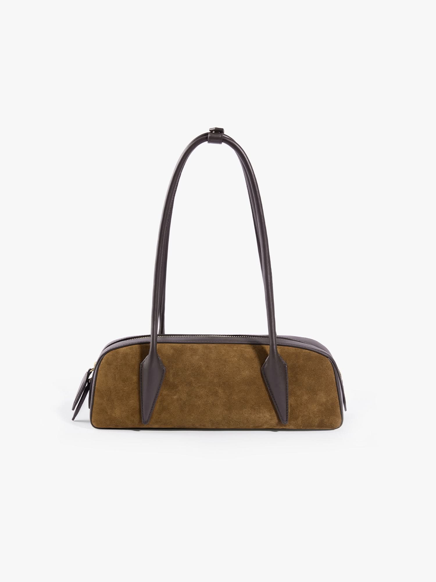 Miss Sixty PATCHWORK LEATHER SHOULDER BAG RAWHIDE