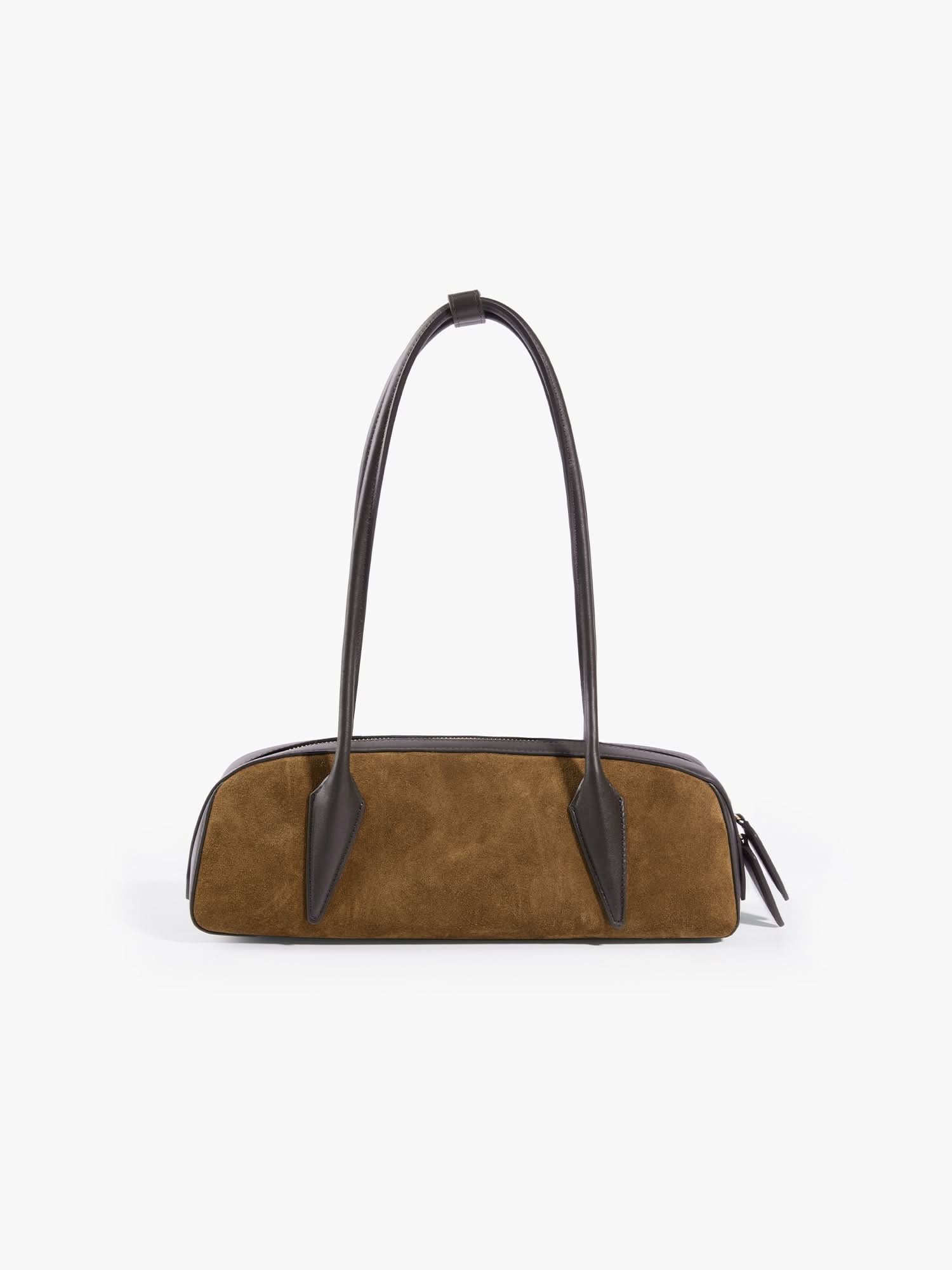 miss sixty PATCHWORK LEATHER SHOULDER BAG RAWHIDE