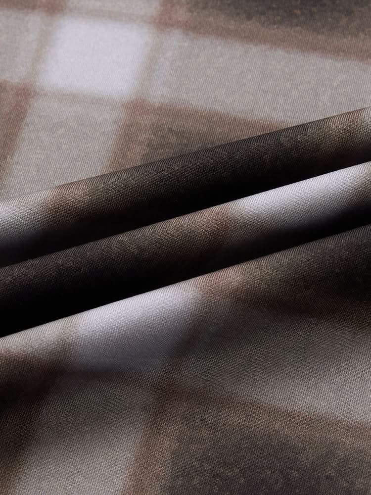 Miss Sixty PLAID MINI SKIRT CAFE BROWN