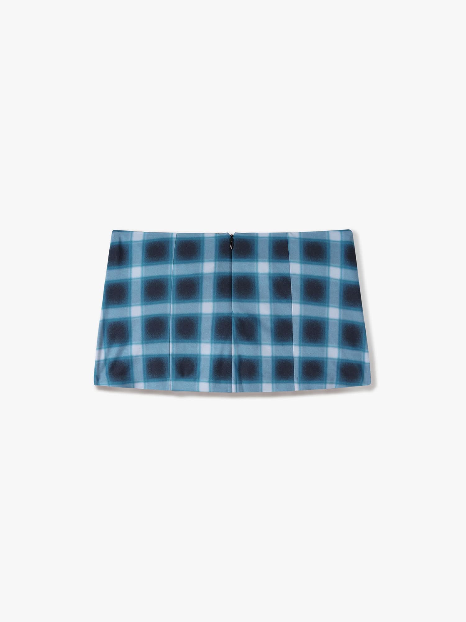 Miss Sixty PLAID MINI SKIRT GREY BLUE