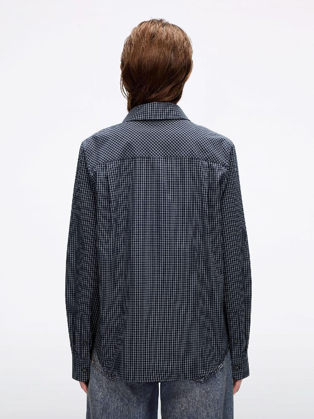 Miss Sixty PLAID SHIRT ZHIQING BLUE