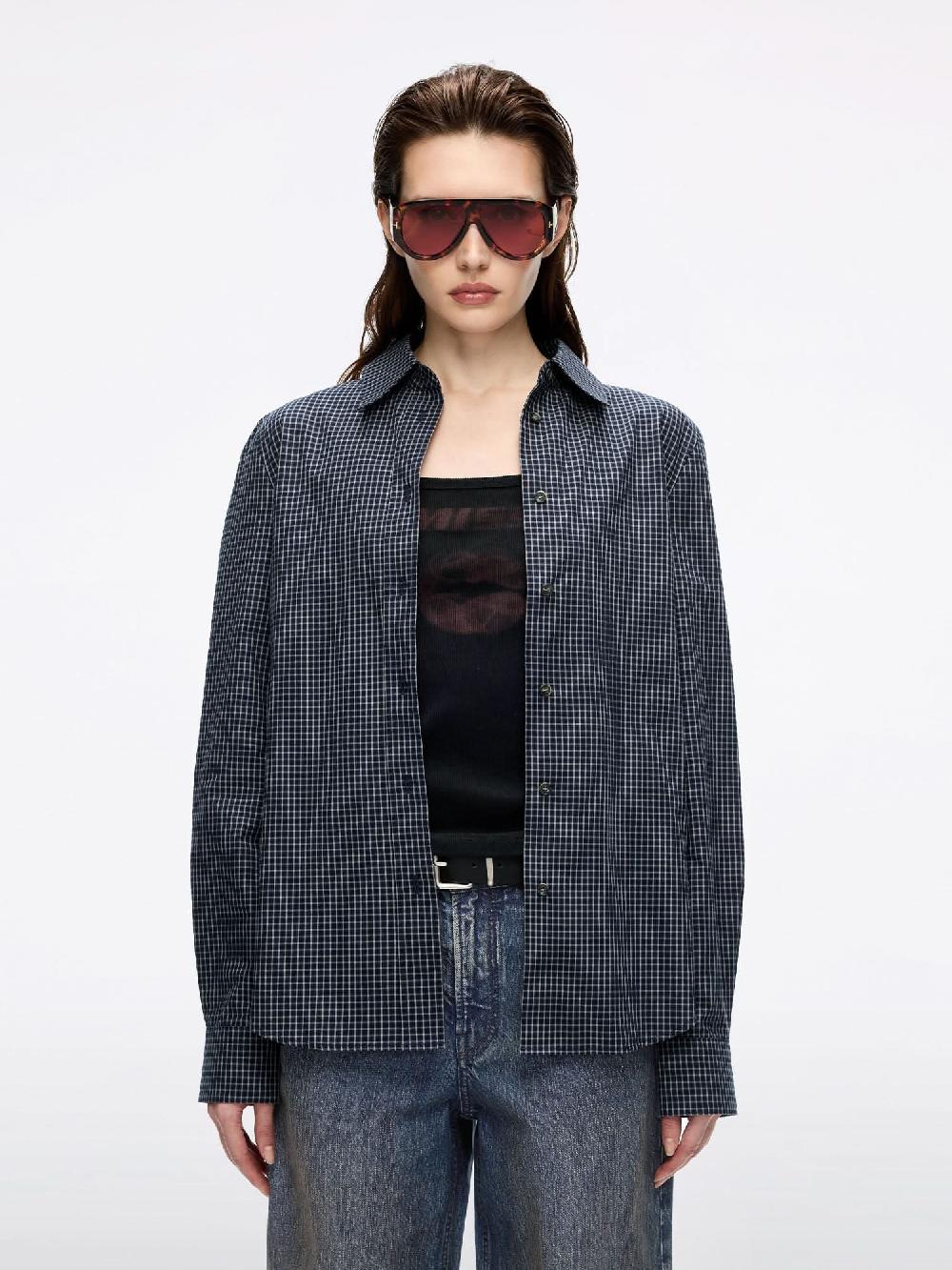 miss sixty PLAID SHIRT ZHIQING BLUE