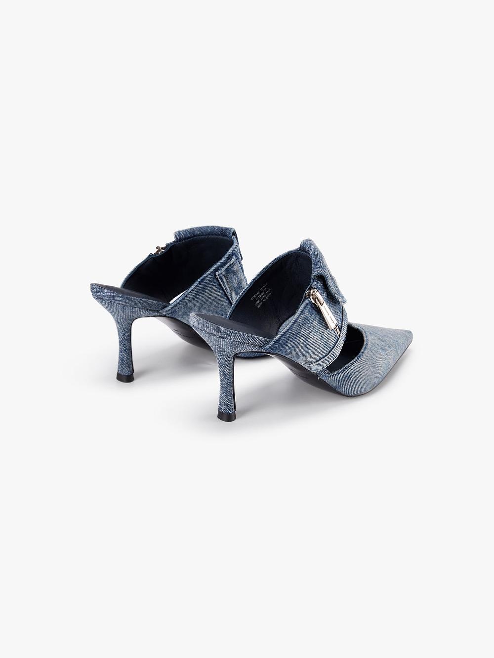 Miss Sixty POINTED-TOE HIGH HEELS BLUE DENIM