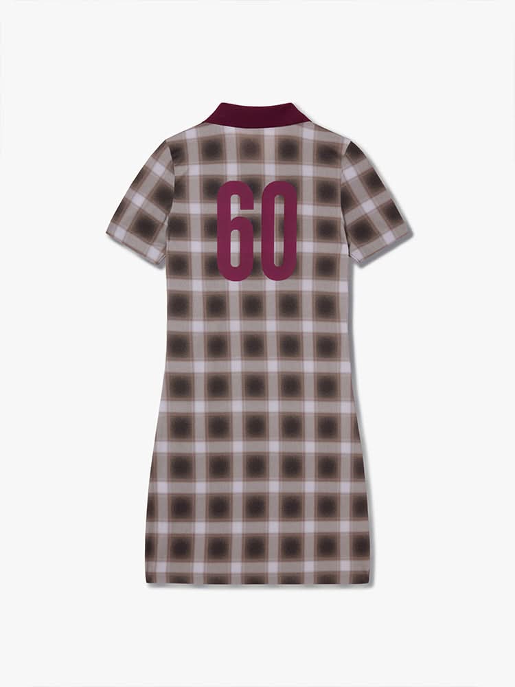 Miss Sixty POLO DRESS CAFE BROWN