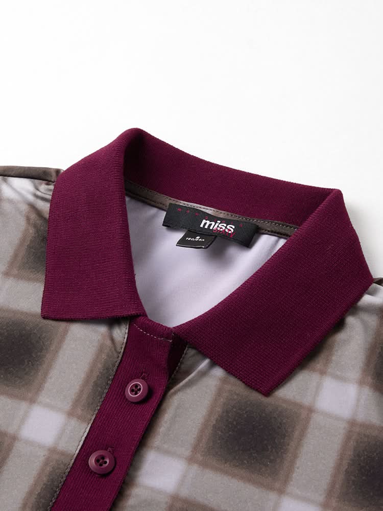 Miss Sixty POLO DRESS CAFE BROWN