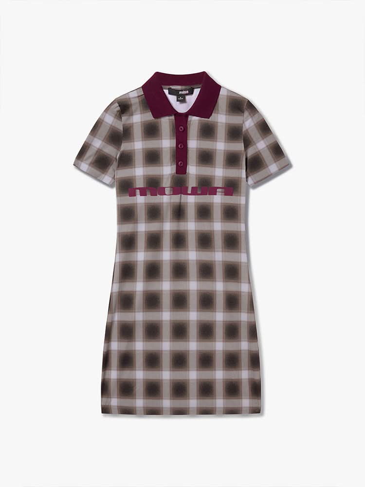 miss sixty POLO DRESS CAFE BROWN