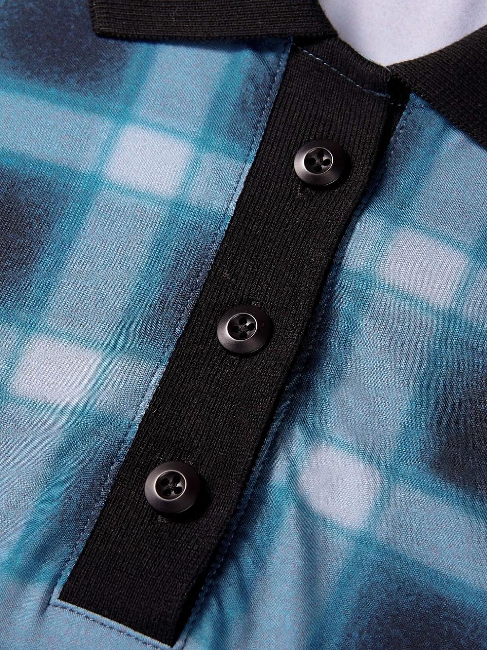 Miss Sixty POLO DRESS GREY BLUE