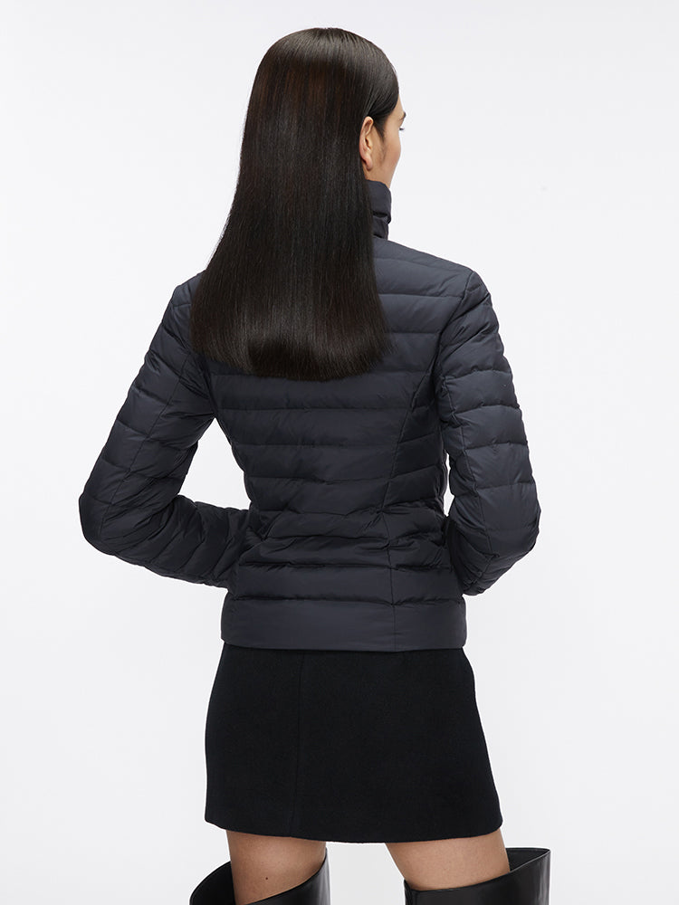 Miss Sixty PRINTED PUFFER JACKET BLACK