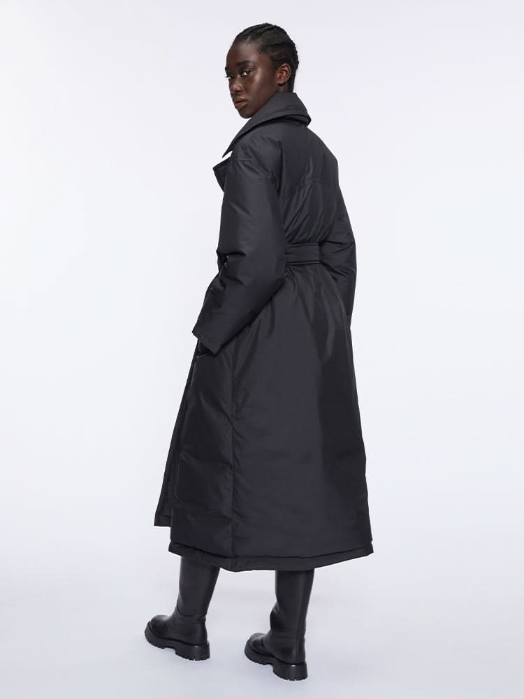 Miss Sixty PUFFY JACKET WITH LAPEL BLACK