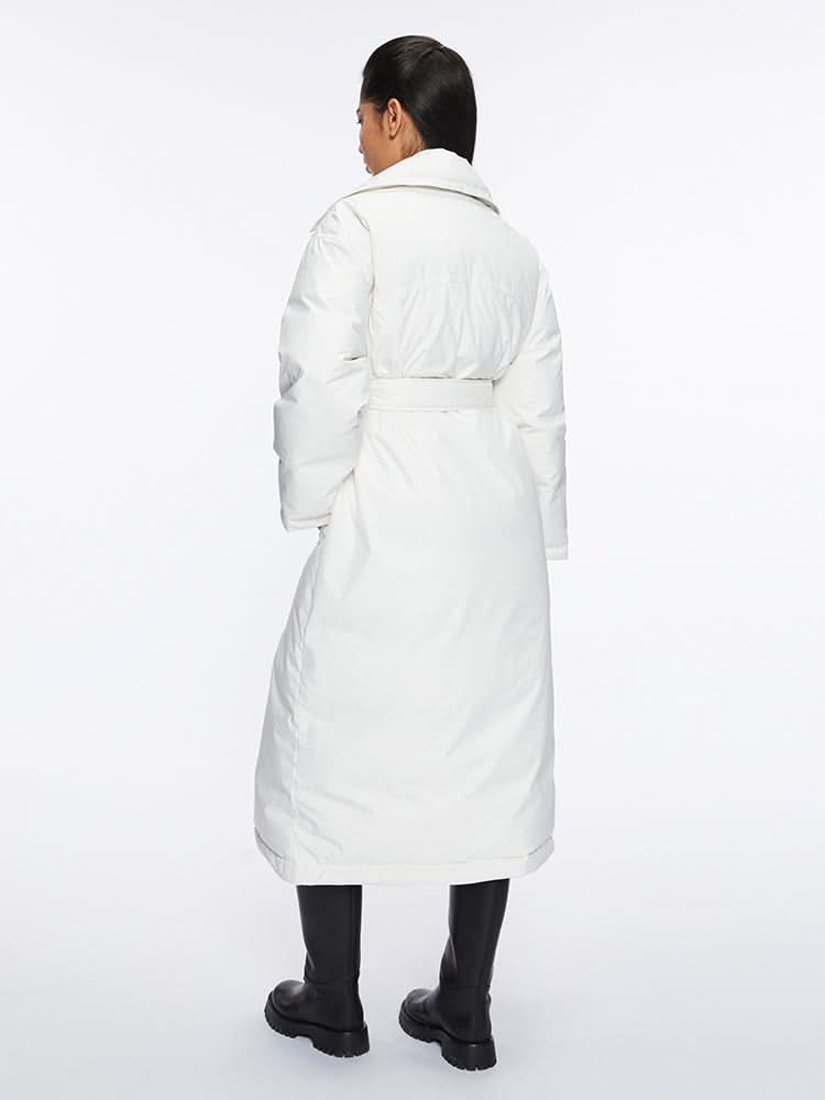 Miss Sixty PUFFY JACKET WITH LAPEL WHITE