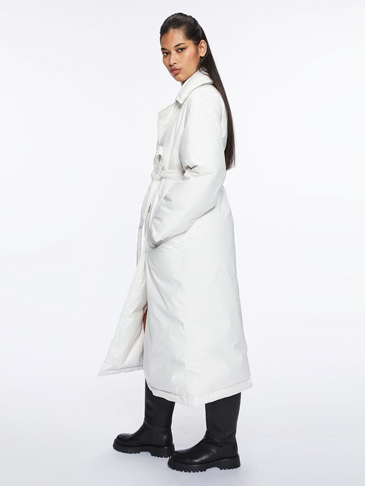 Miss Sixty PUFFY JACKET WITH LAPEL WHITE