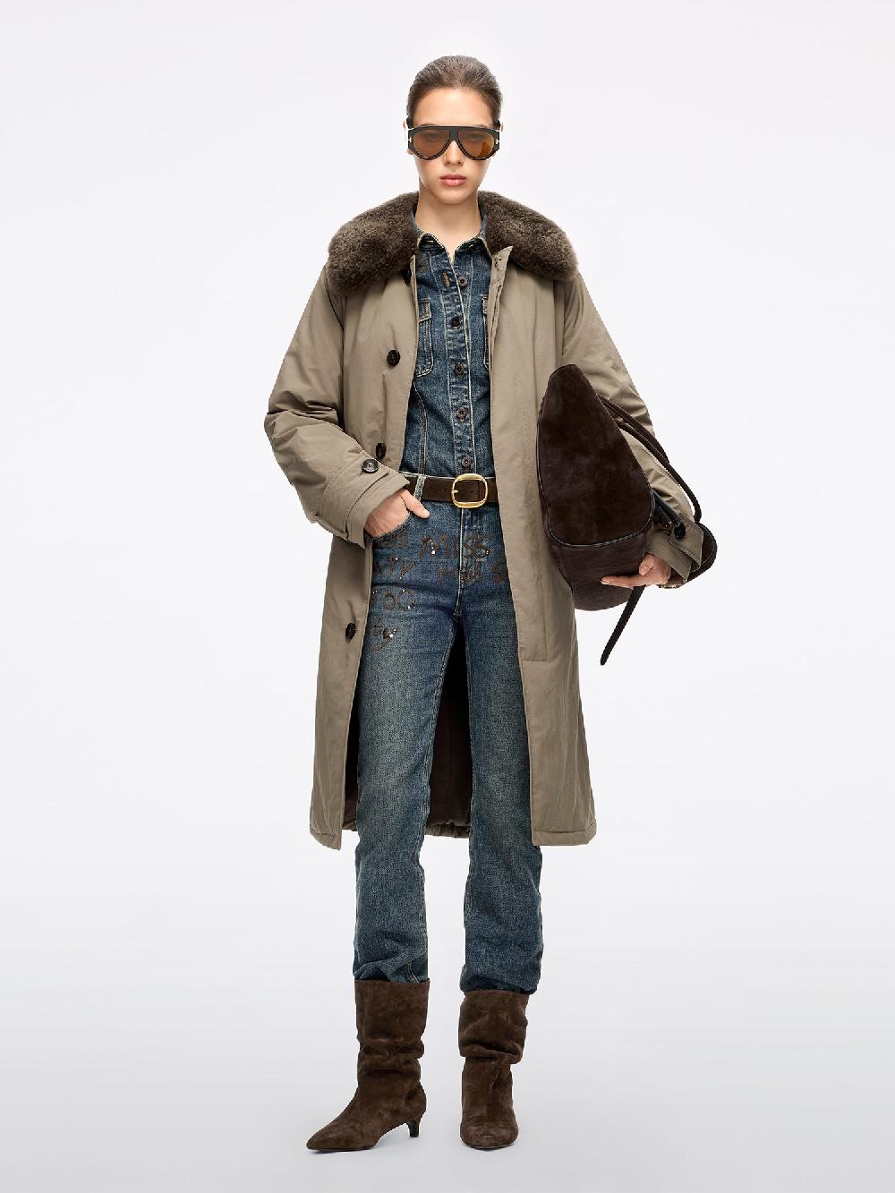 Miss Sixty RHINESTONE DENIM SHIRT MIDDLE BLUE