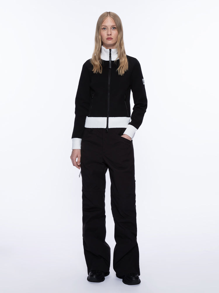 Miss Sixty RIBBED-KNIT SWEATER BLACK