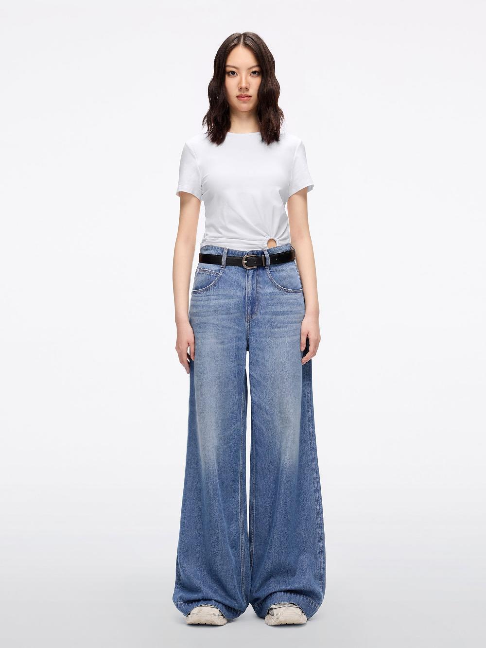 Miss Sixty ROUND NECK SHORT-SLEEVE T-SHIRT WHITE