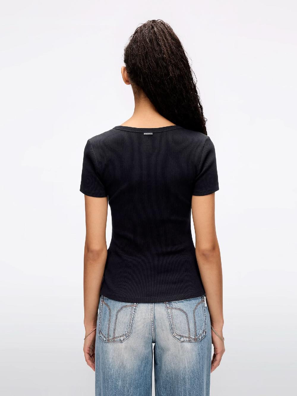 Miss Sixty SHORT SLEEVES T-SHIRT BLACK