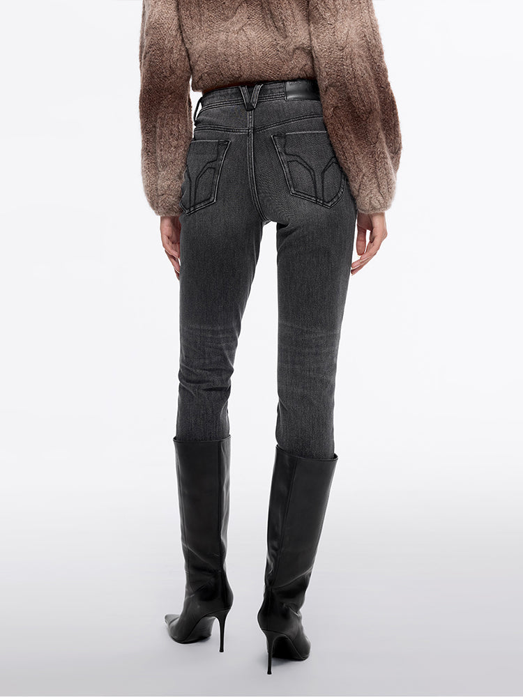 Miss Sixty SKINNY FIT STRETCH JEANS BLACK FOG