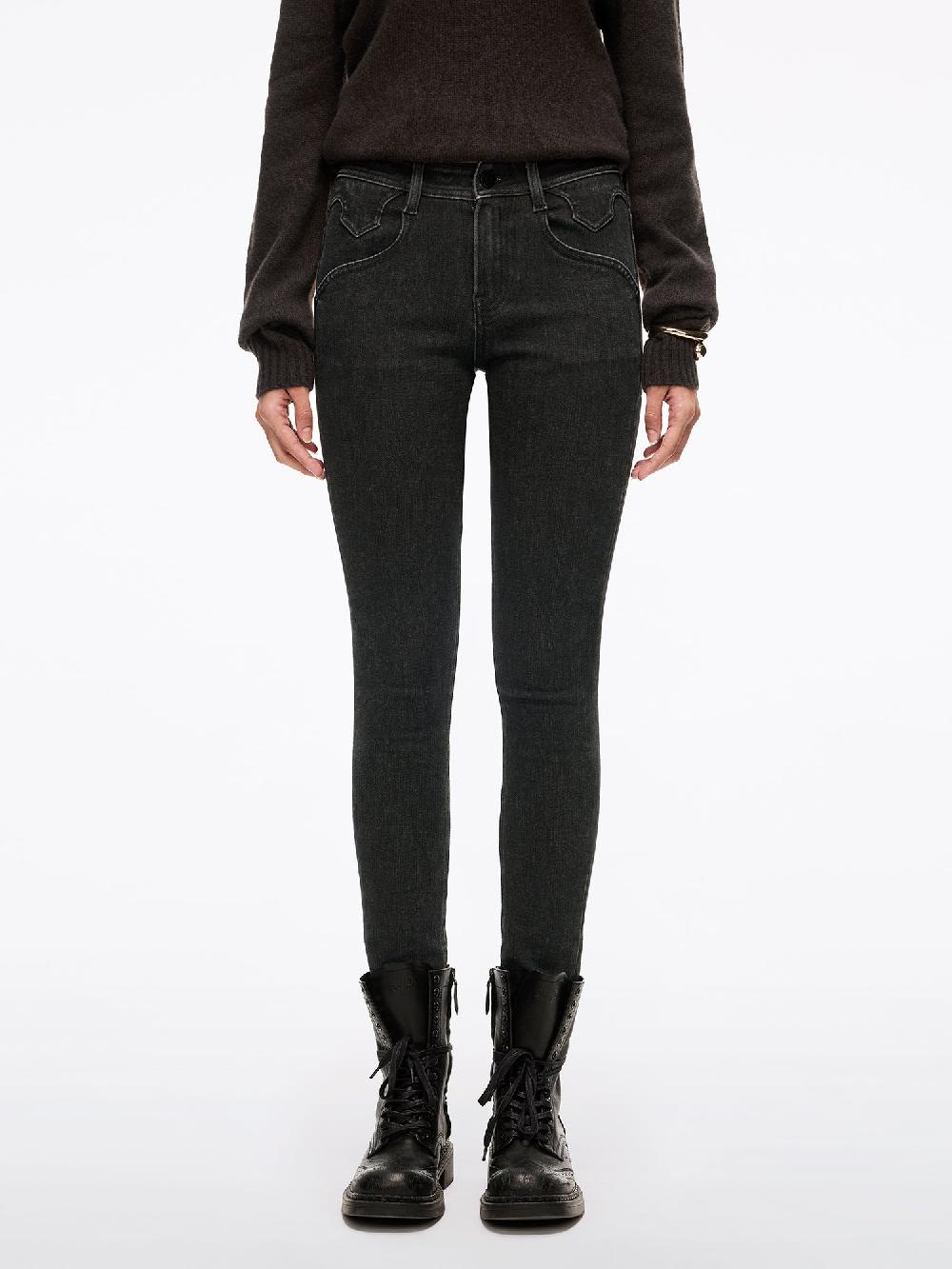 miss sixty SKINNY JEANS-BELLA BLACK FOG