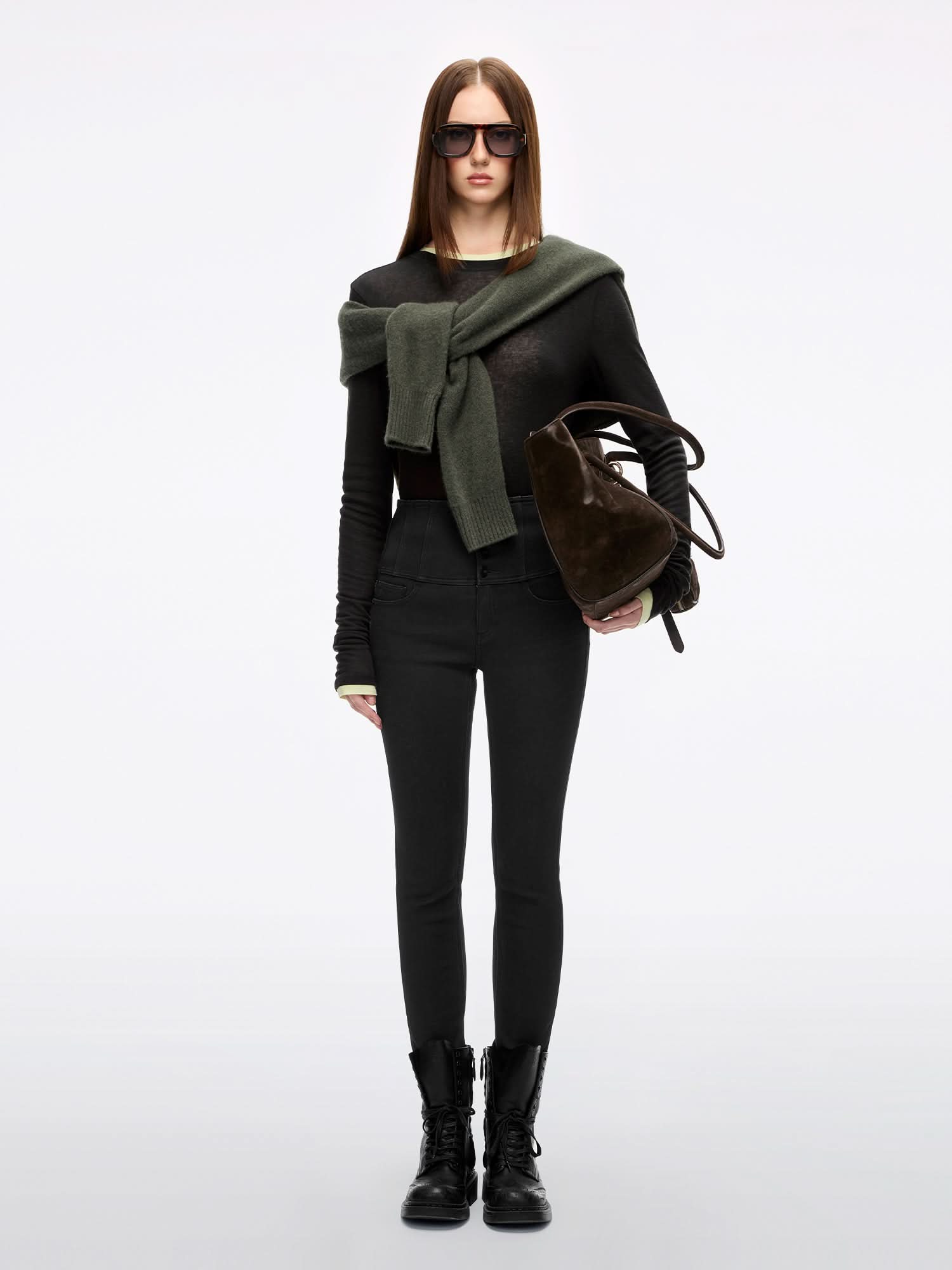 Miss Sixty SKINNY JEANS-GLENDA BLACK FOG