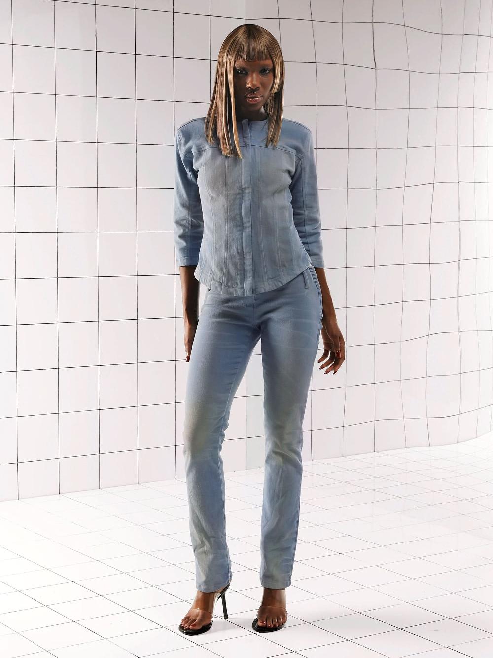 Miss Sixty SKINNY LOW RISE JEANS MIDDLE BLUE