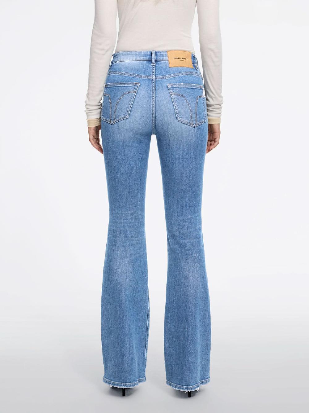 Miss Sixty SLIM-FIT FLARED JEANS LIGHT BLUE