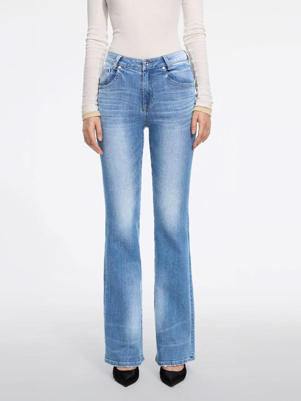 miss sixty SLIM-FIT FLARED JEANS LIGHT BLUE