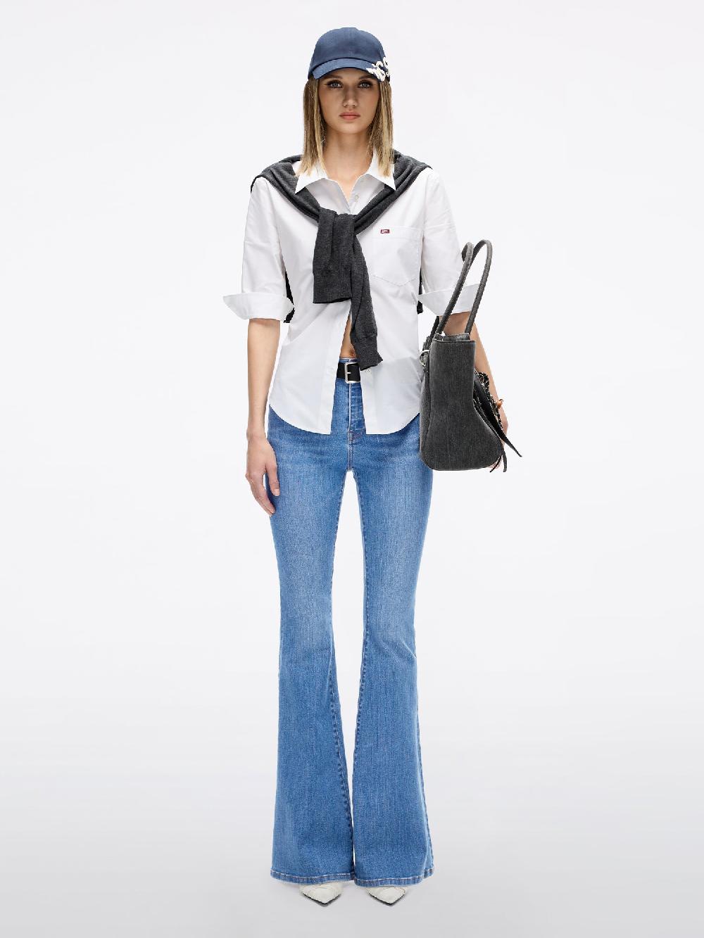 Miss Sixty SLIM-FIT FLARED JEANS MIDDLE BLUE
