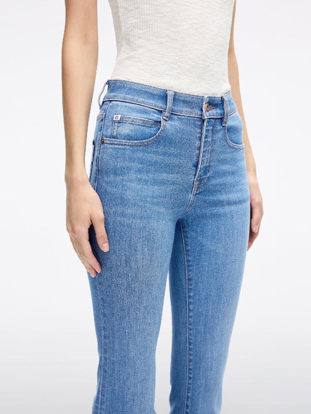 Miss Sixty SLIM-FIT FLARED JEANS MIDDLE BLUE