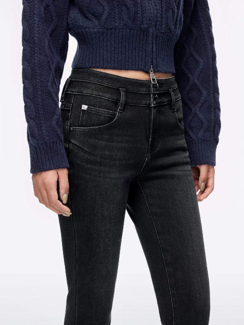 Miss Sixty SLIM-FIT JEANS BLACK FOG