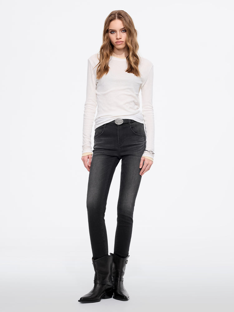 Miss Sixty SLIM-FIT JEANS-LOLITA BLACK FOG