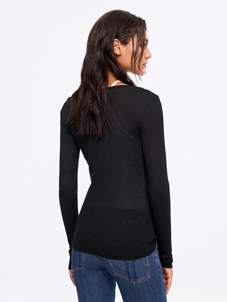 Miss Sixty SLIM-FIT T-SHIRT BLACK