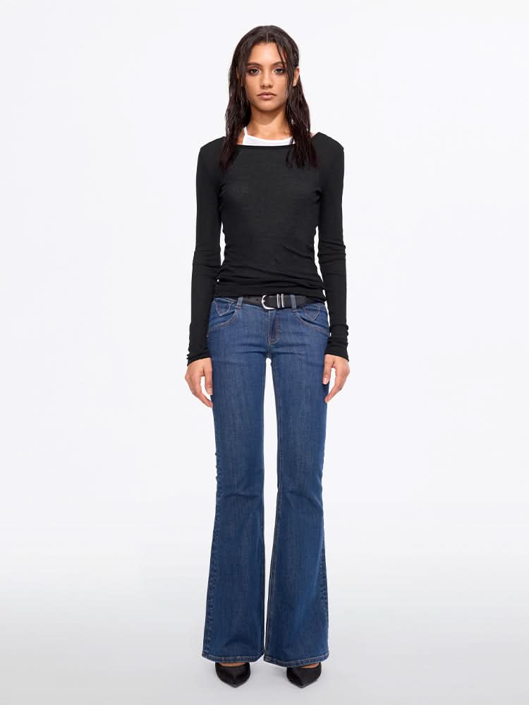 Miss Sixty SLIM-FIT T-SHIRT BLACK