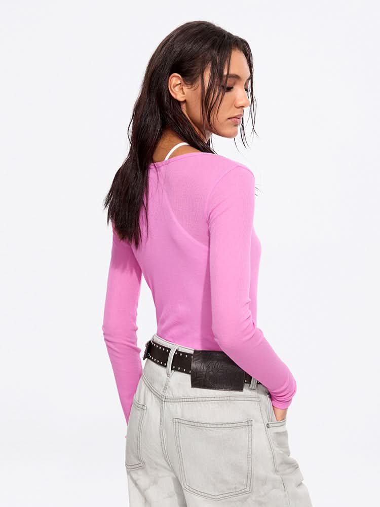 Miss Sixty SLIM-FIT T-SHIRT ROSE