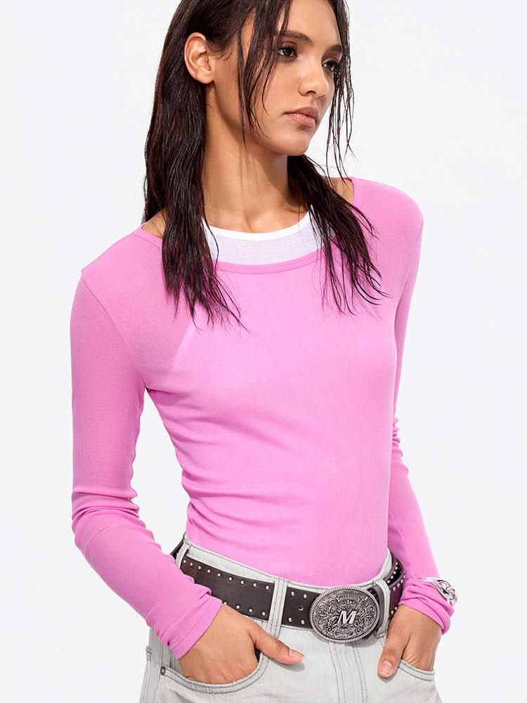 Miss Sixty SLIM-FIT T-SHIRT ROSE