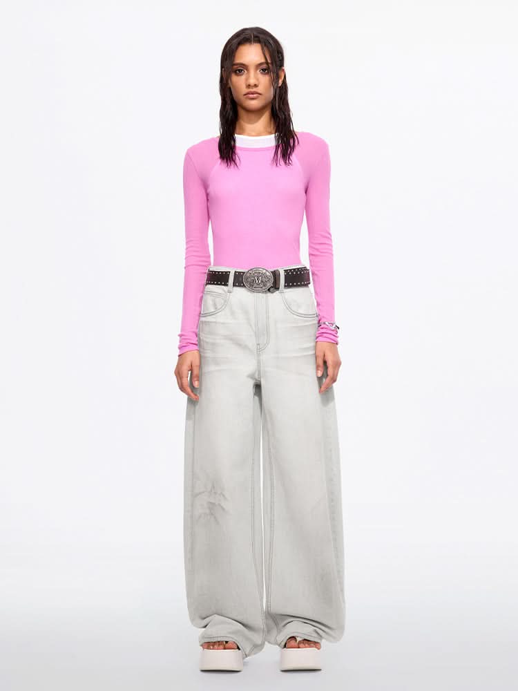 Miss Sixty SLIM-FIT T-SHIRT ROSE