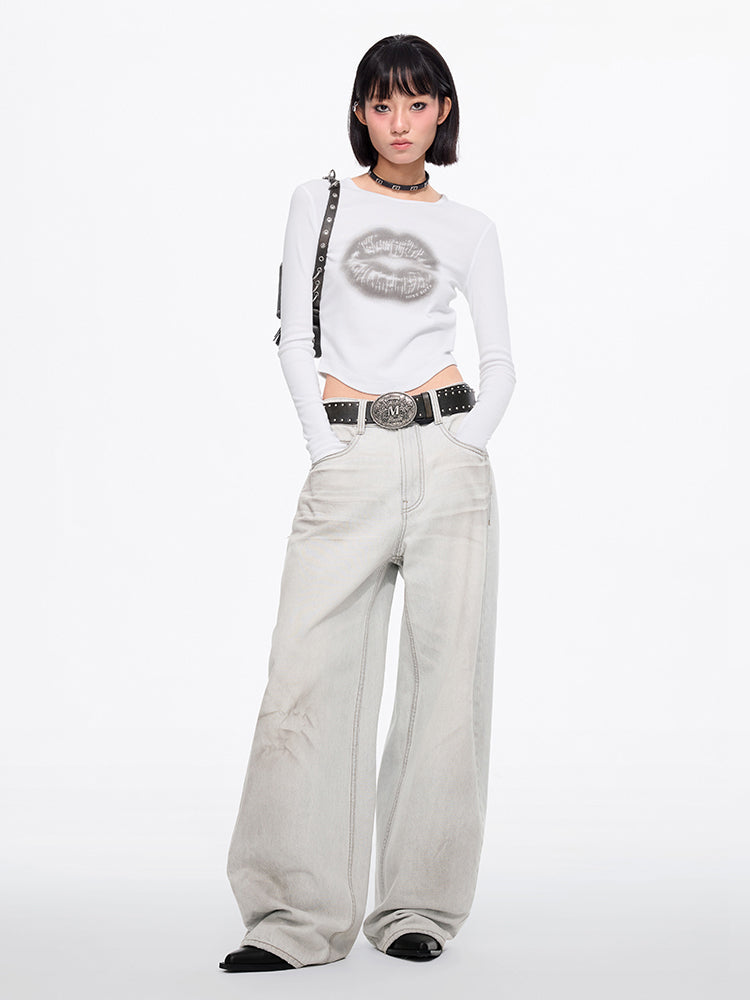 Miss Sixty SLIM-FIT T-SHIRT WHITE