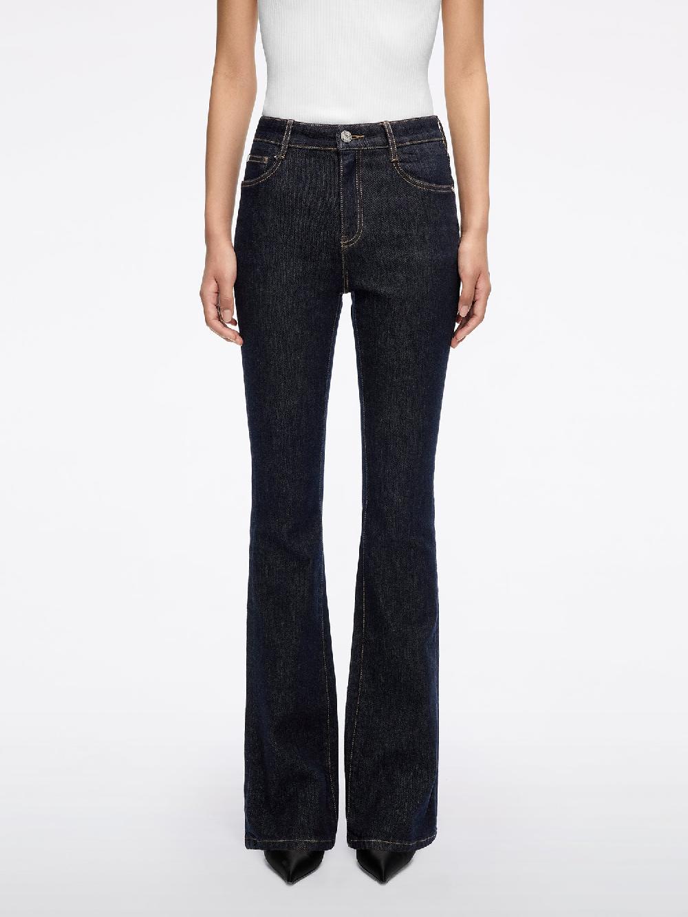 miss sixty SLIM FLARE JEANS DEEP BLUE