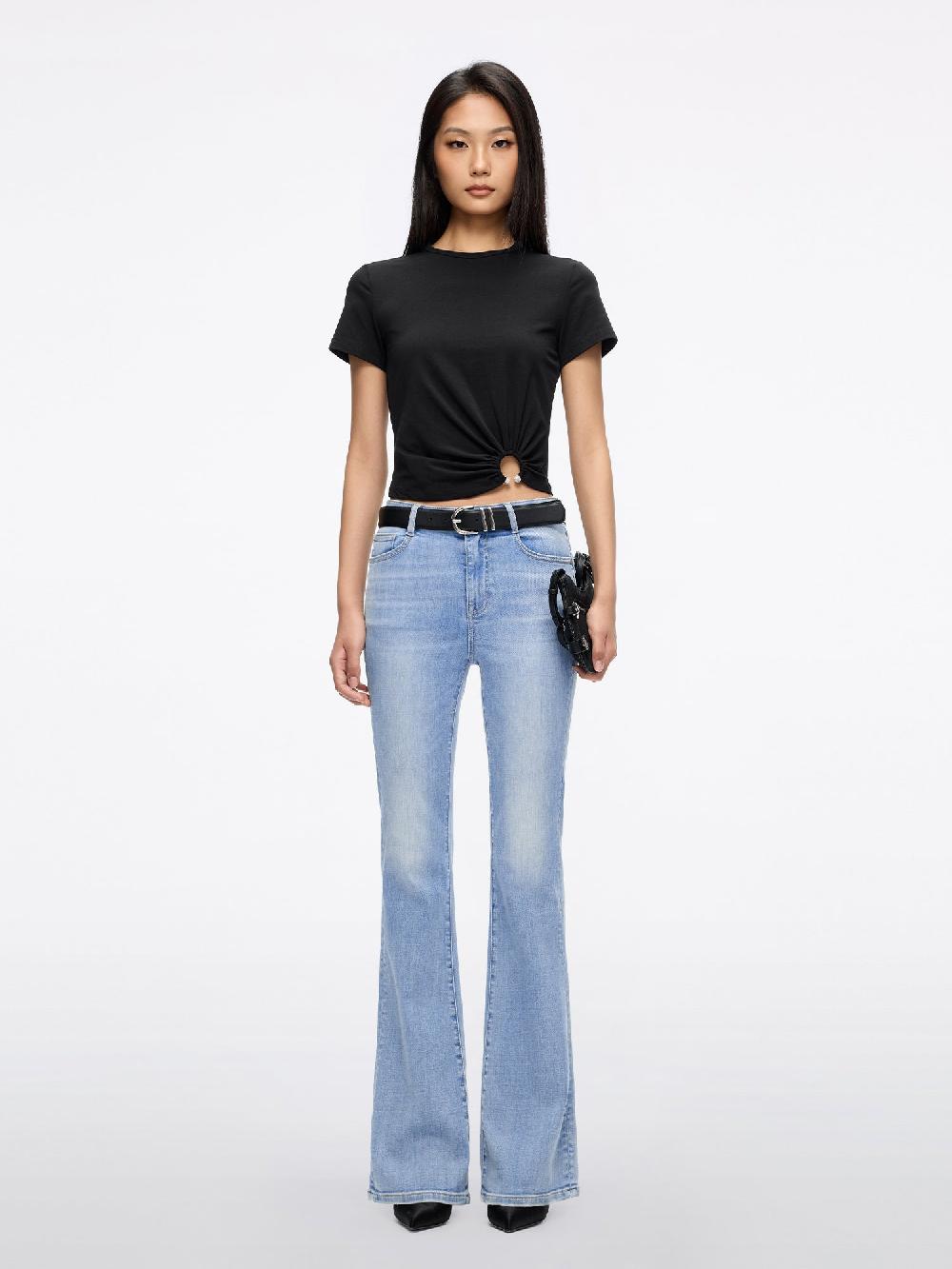 Miss Sixty SLIM FLARE JEANS LIGHT BLUE