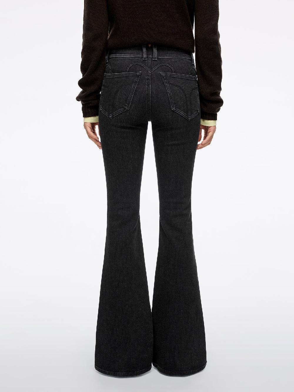 Miss Sixty SLIM FLARED JEANS-BELLA BLACK FOG