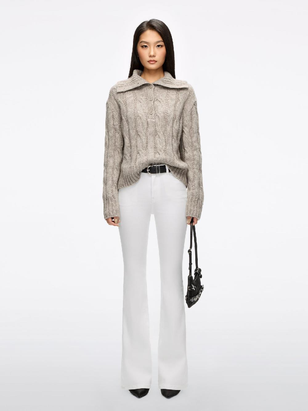 Miss Sixty SLIM FLARED JEANS WHITE