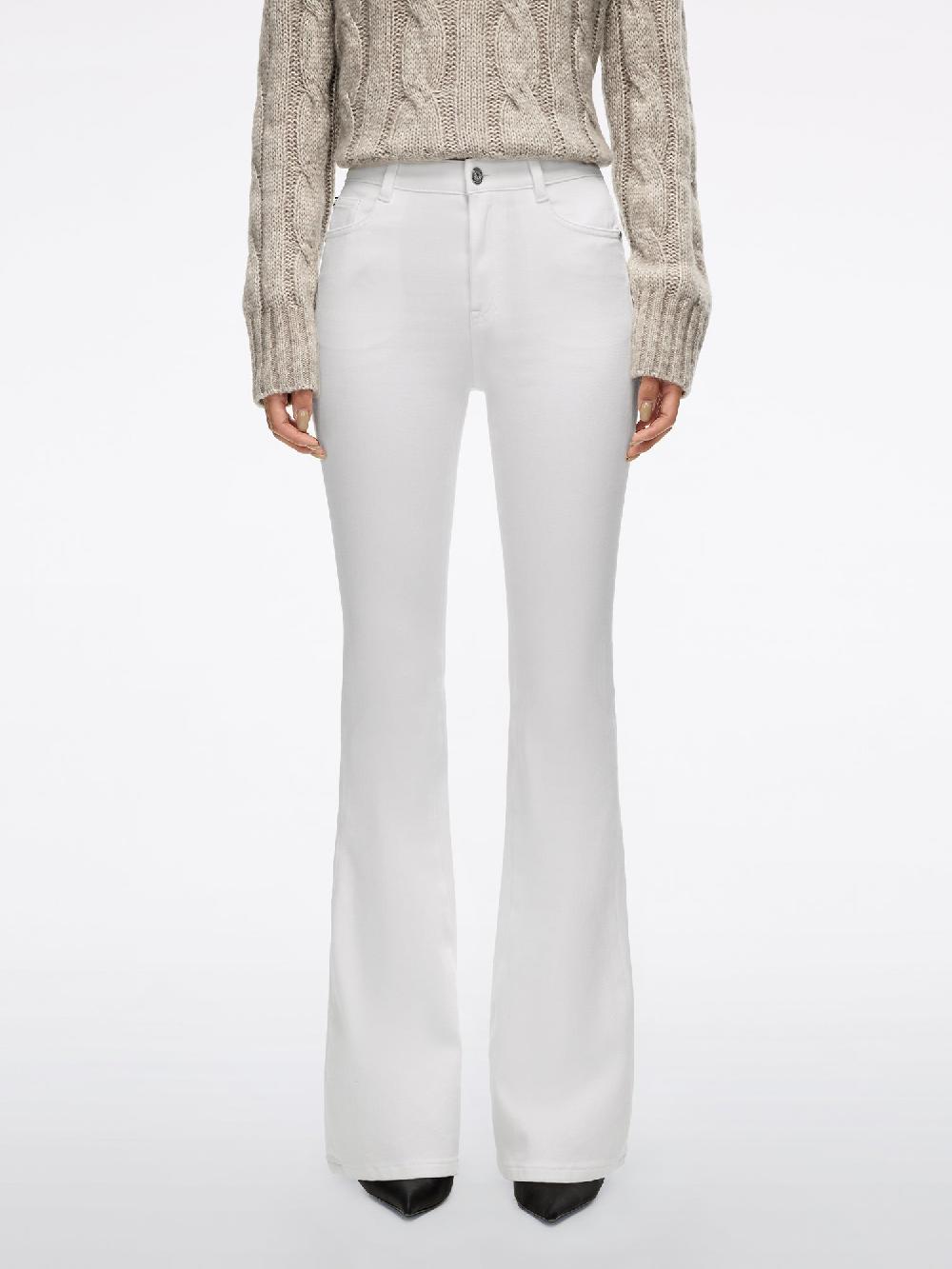 miss sixty SLIM FLARED JEANS WHITE