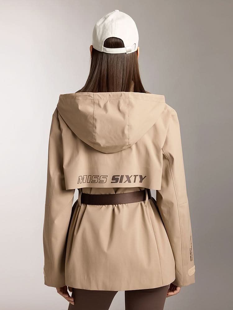 Miss Sixty SPORTY WINDBREAKER JACKET DARK KHAKI