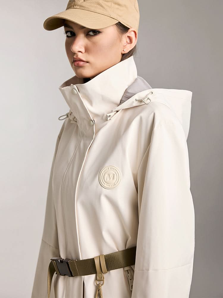 Miss Sixty SPORTY WINDBREAKER JACKET OFF WHITE