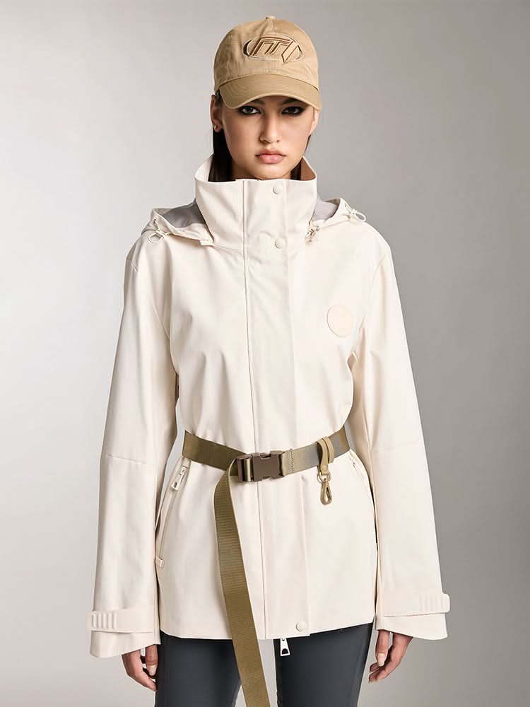 miss sixty SPORTY WINDBREAKER JACKET OFF WHITE