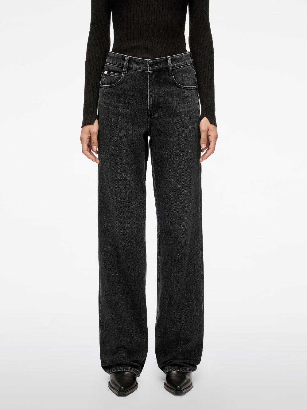 miss sixty STRAIGHT-FIT JEANS BLACK FOG
