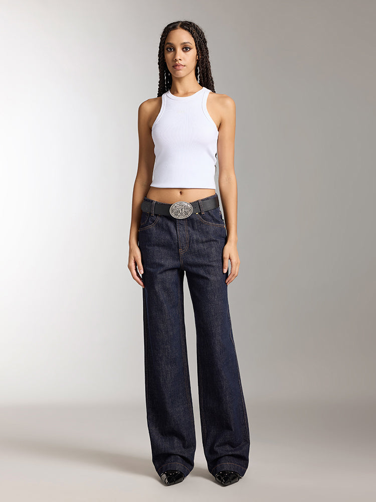 Miss Sixty STRAIGHT FIT JEANS DARK BLUE