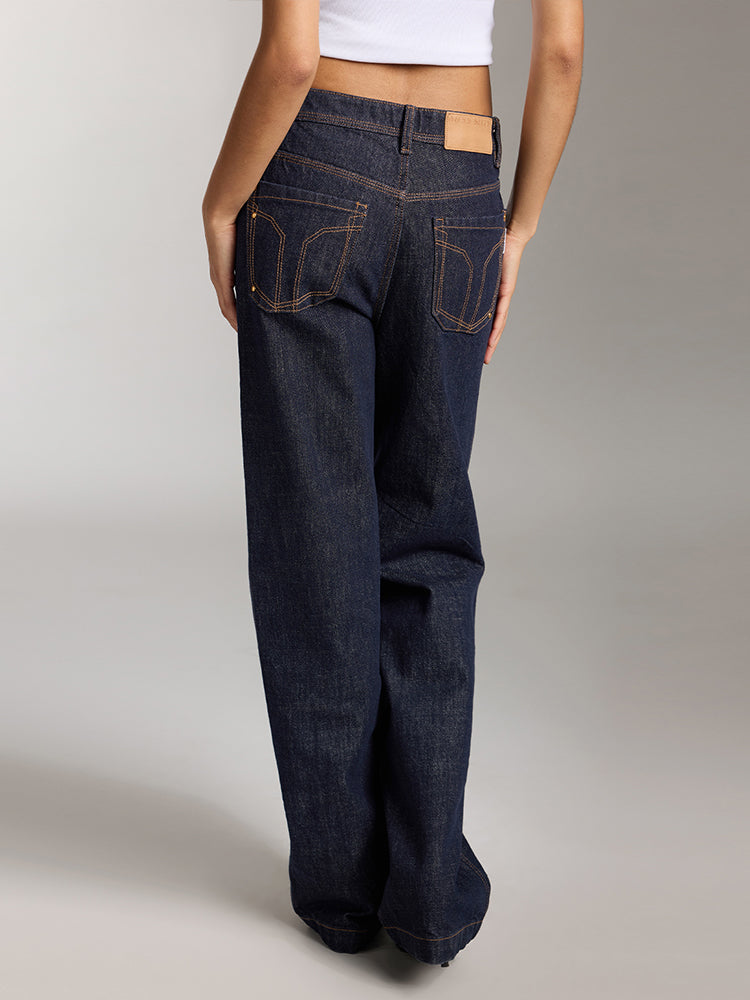 Miss Sixty STRAIGHT FIT JEANS DARK BLUE
